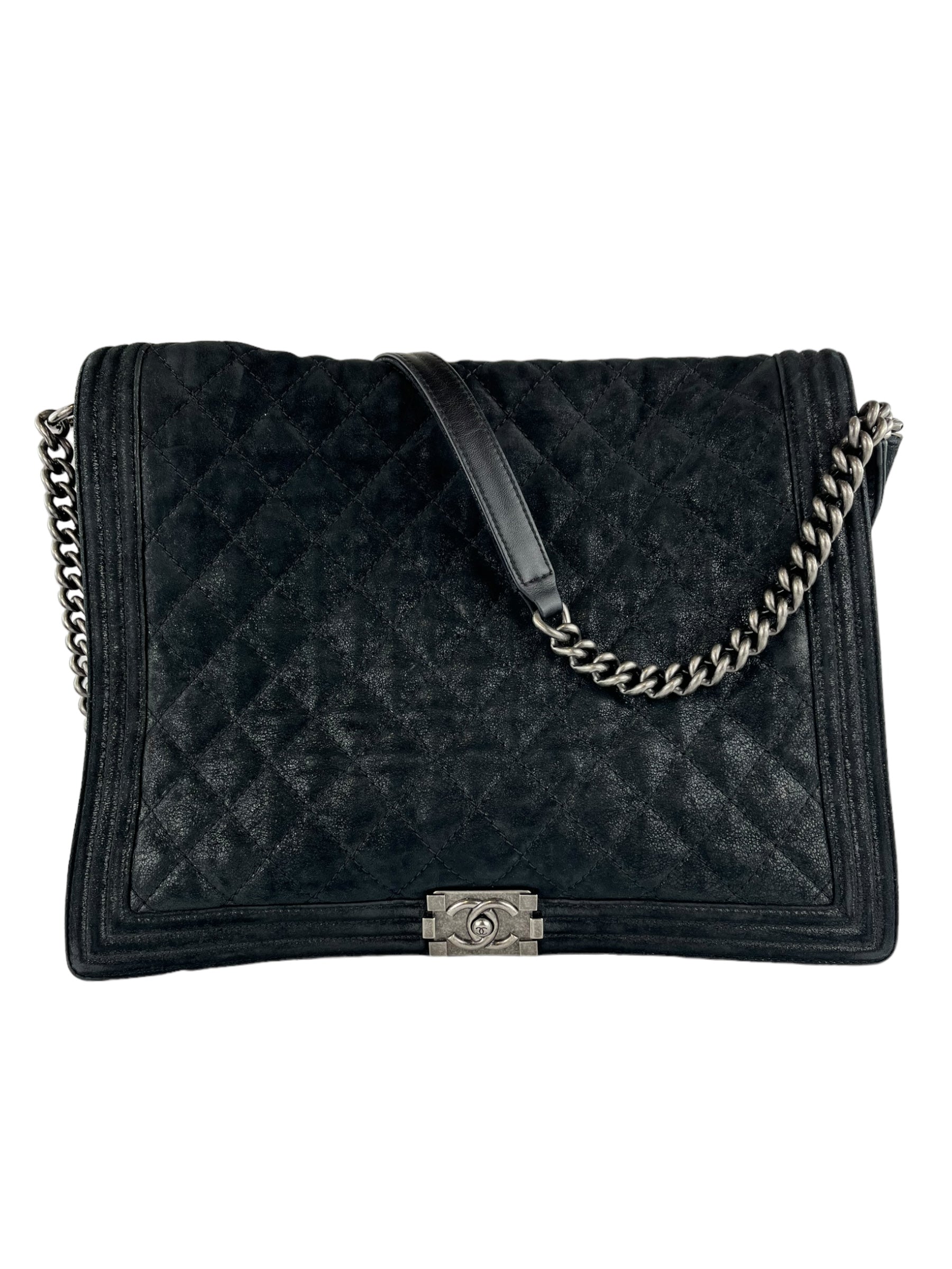 Chanel Boy Bag XL Gentle Suede
