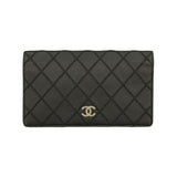 Chanel Embroidered Long Wallet