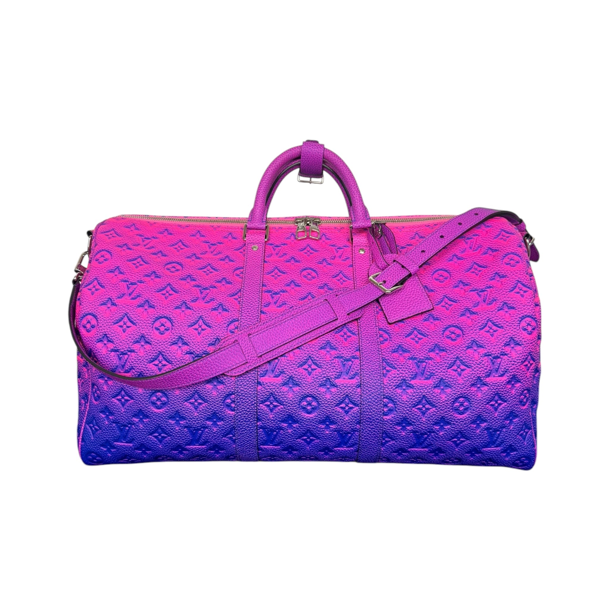Louis Vuitton Keepall Taurillon Illusion 50