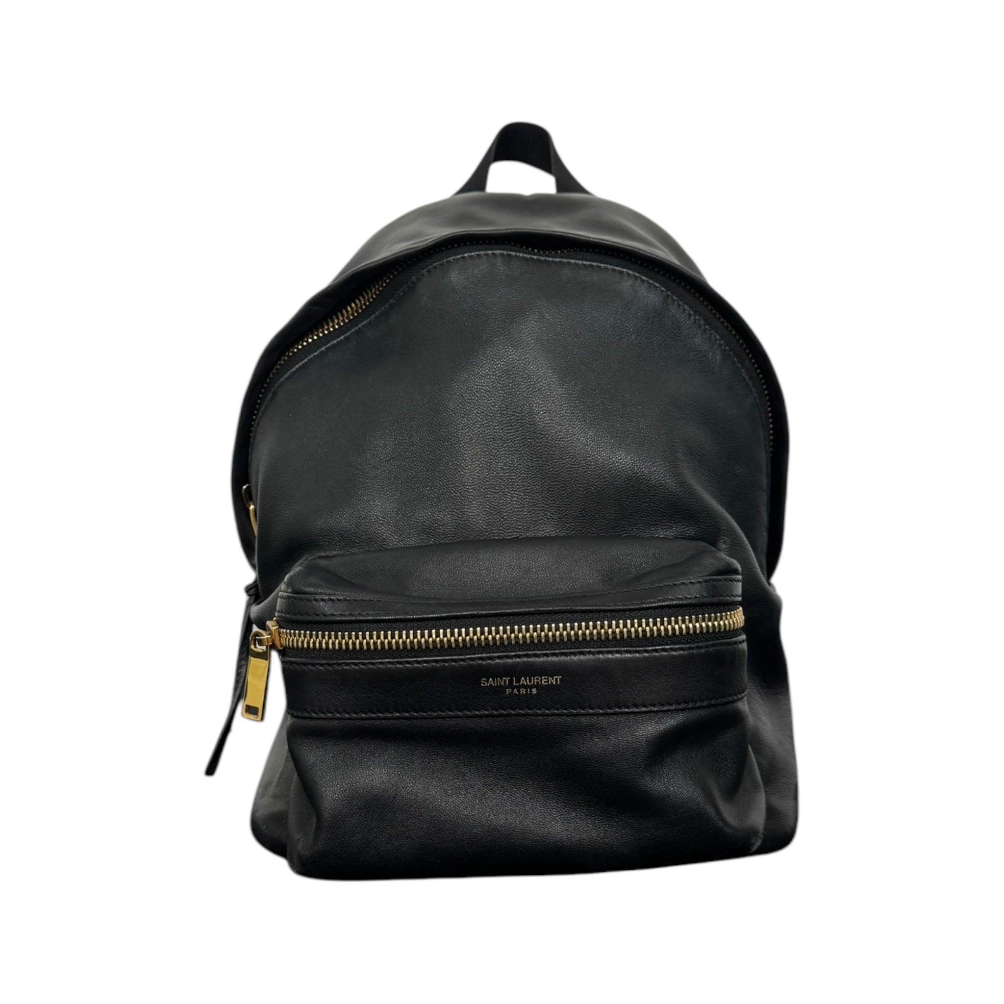 Saint Laurent Leather Mini Backpack