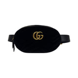 Gucci Velvet Matelassé Belt Bag
