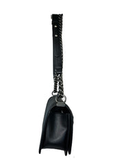 Chanel Boy Bag Old Medium Black Caviar