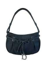 Christian Dior Black Bow Trotter Hobo