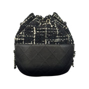 Chanel Tweed Gabrielle Drawstring Bag