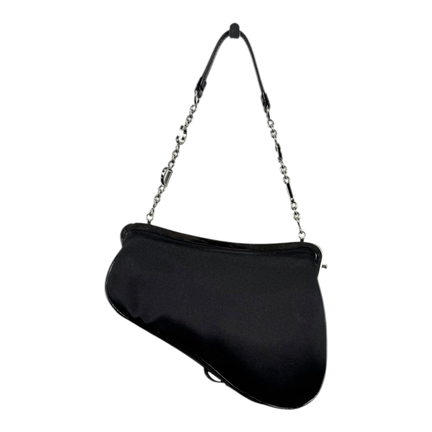 Dior Mini Trotter Saddle Satin Bag