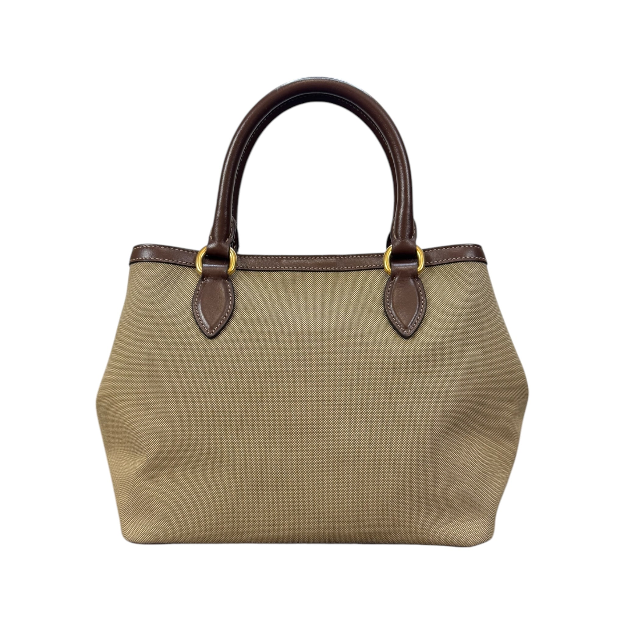 Prada Canvas Convertible Tote