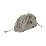 Bottega Veneta Mini Pouch Intrecciato Studded