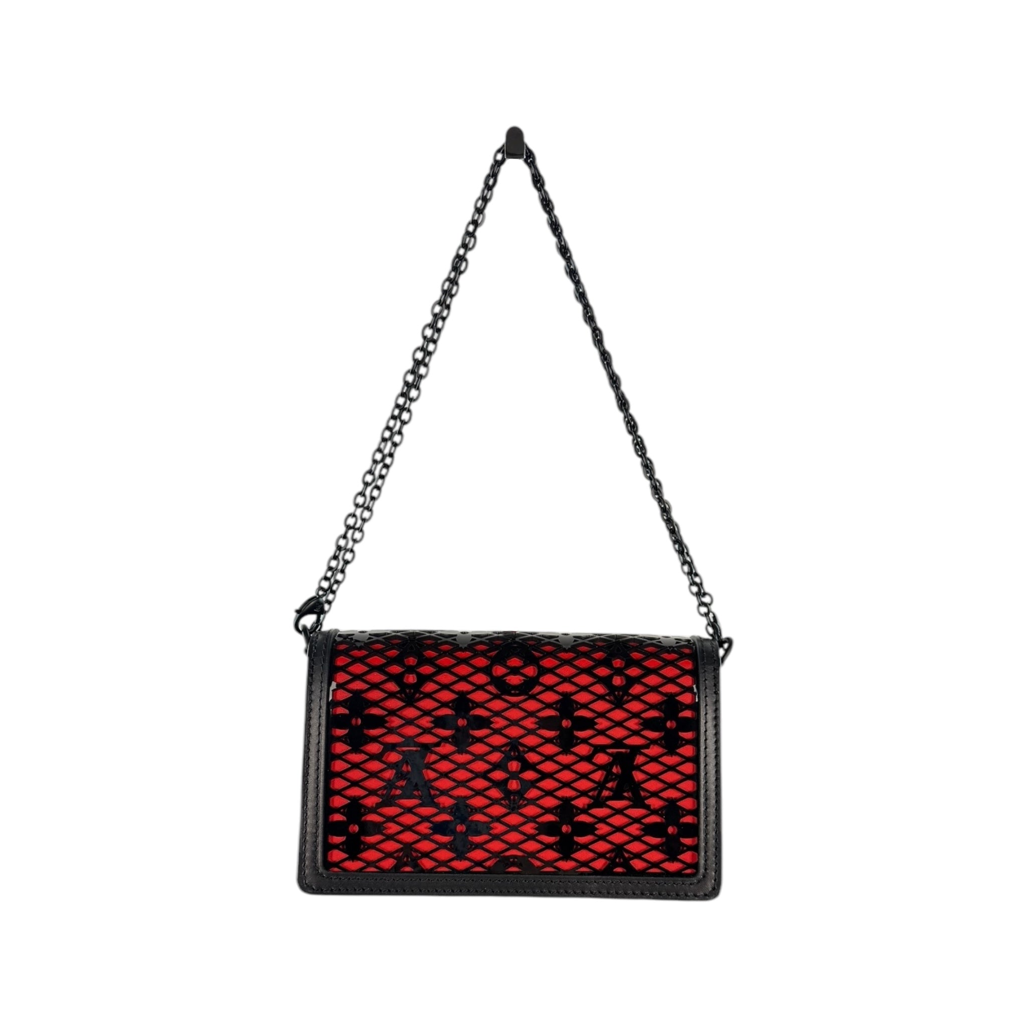 Louis Vuitton Lace Dauphine Chain Wallet