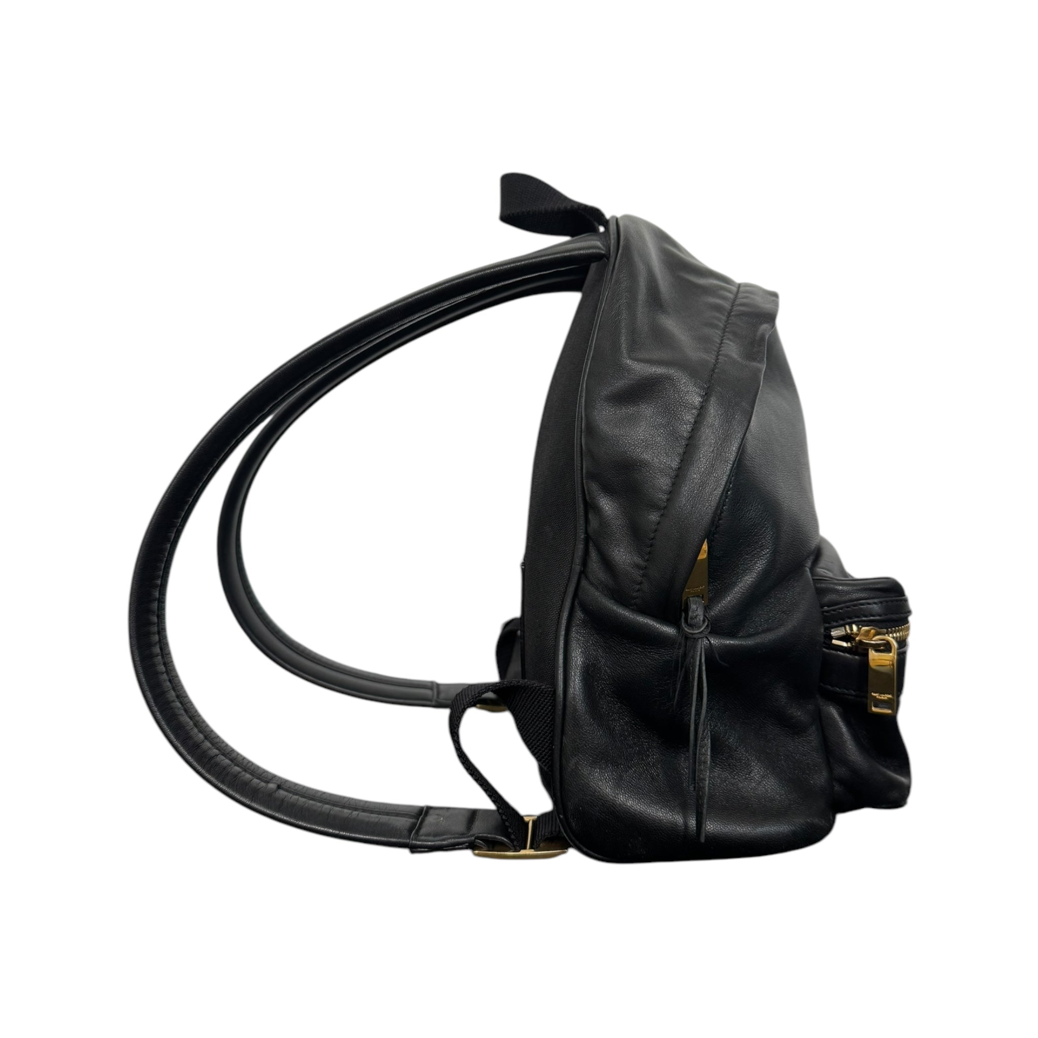 Saint Laurent Leather Mini Backpack