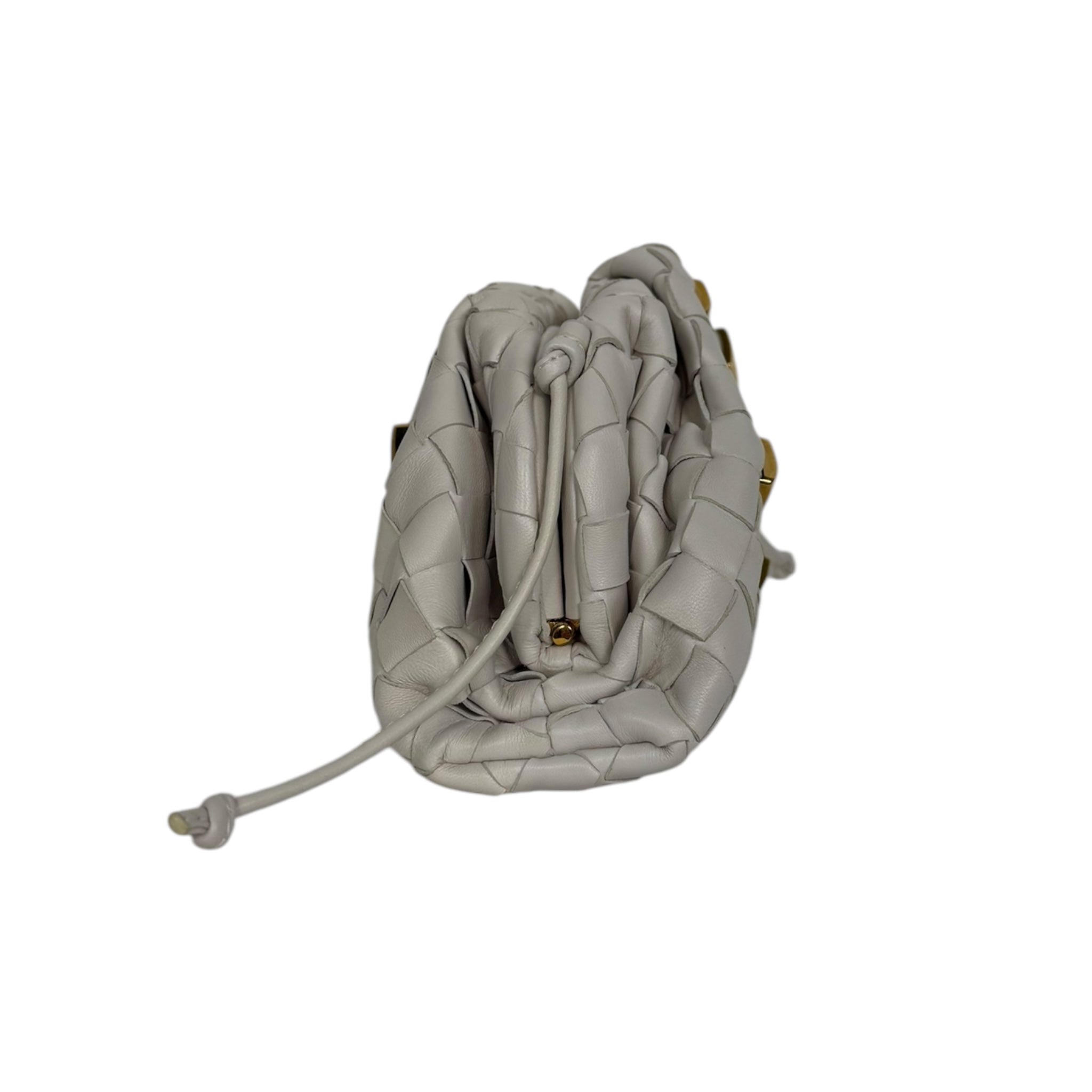 Bottega Veneta Mini Pouch Intrecciato Studded