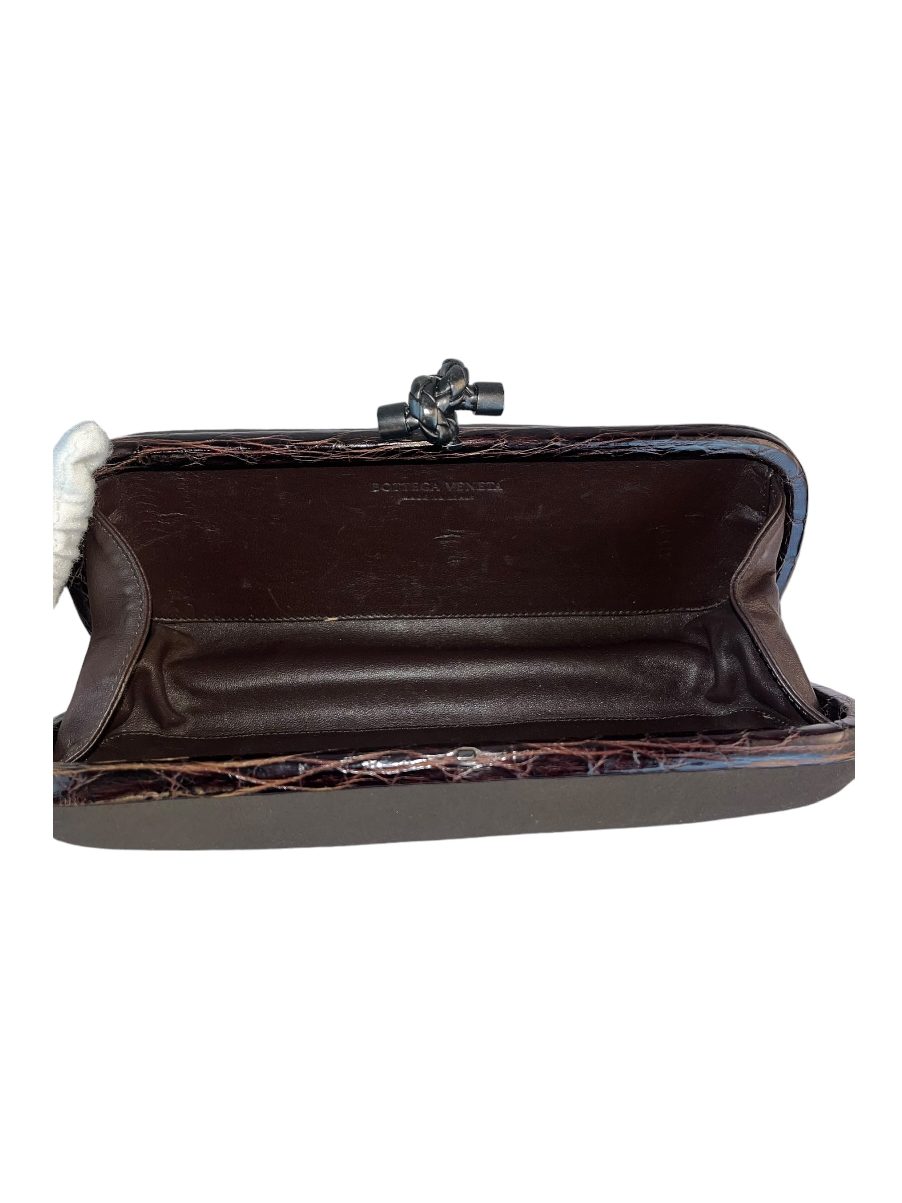 Bottega Veneta Vintage Knot Clutch