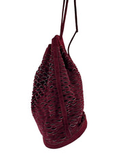 Fendi Perforated Suede Bucket Bag