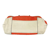Gucci Raffia Bamboo Shopper Tote