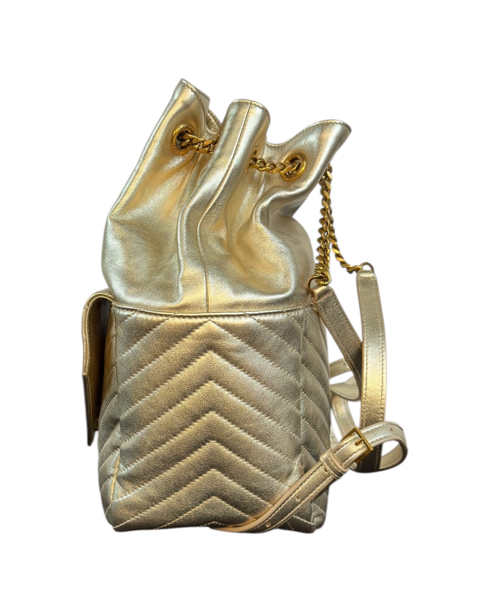 Saint Laurent Joe Matelassé Backpack