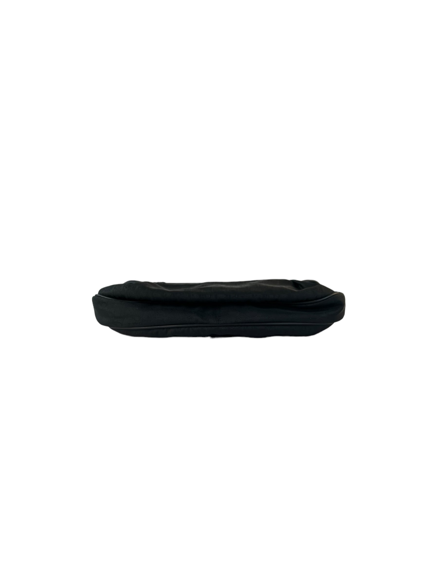 Christian Dior Black Bow Trotter Hobo