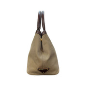 Prada Canvas Convertible Tote