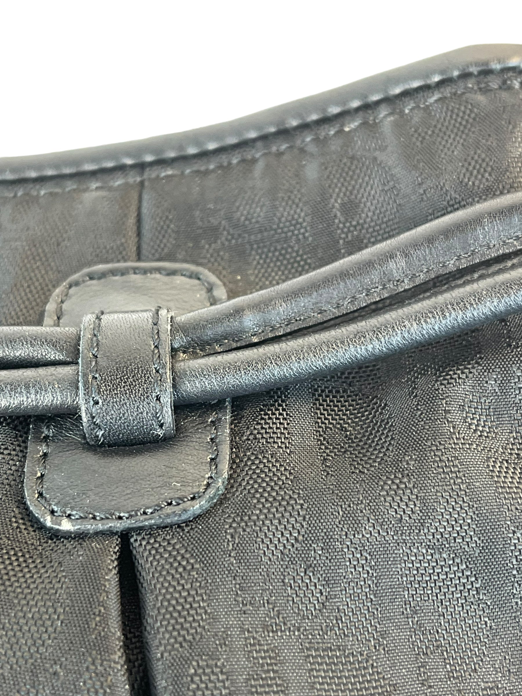 Christian Dior Black Bow Trotter Hobo