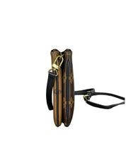 Louis Vuitton Double Zip Pochette Reverse Monogram