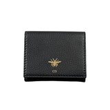Dior Double Fold Bee Wallet