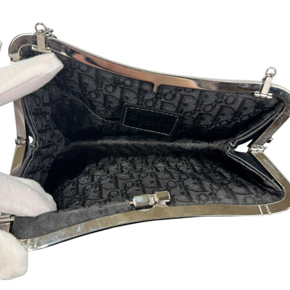Dior Mini Trotter Saddle Satin Bag