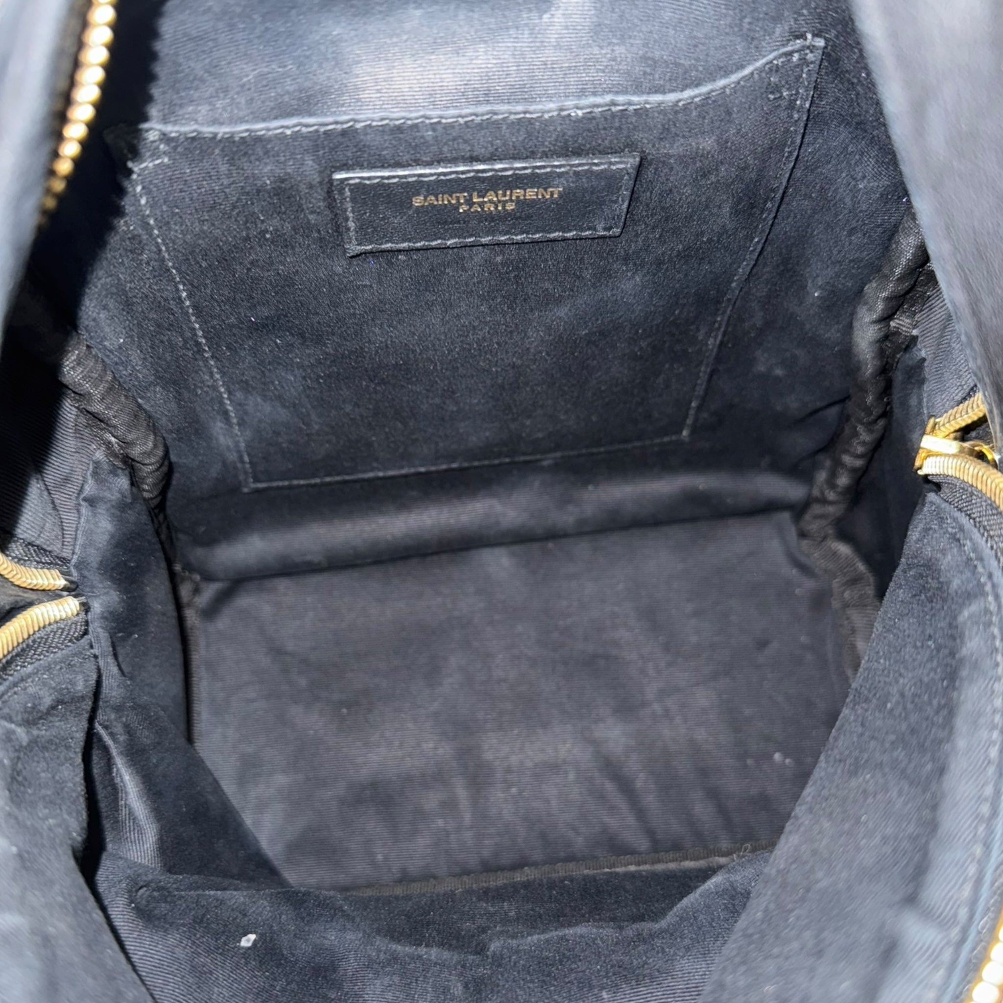 Saint Laurent Leather Mini Backpack