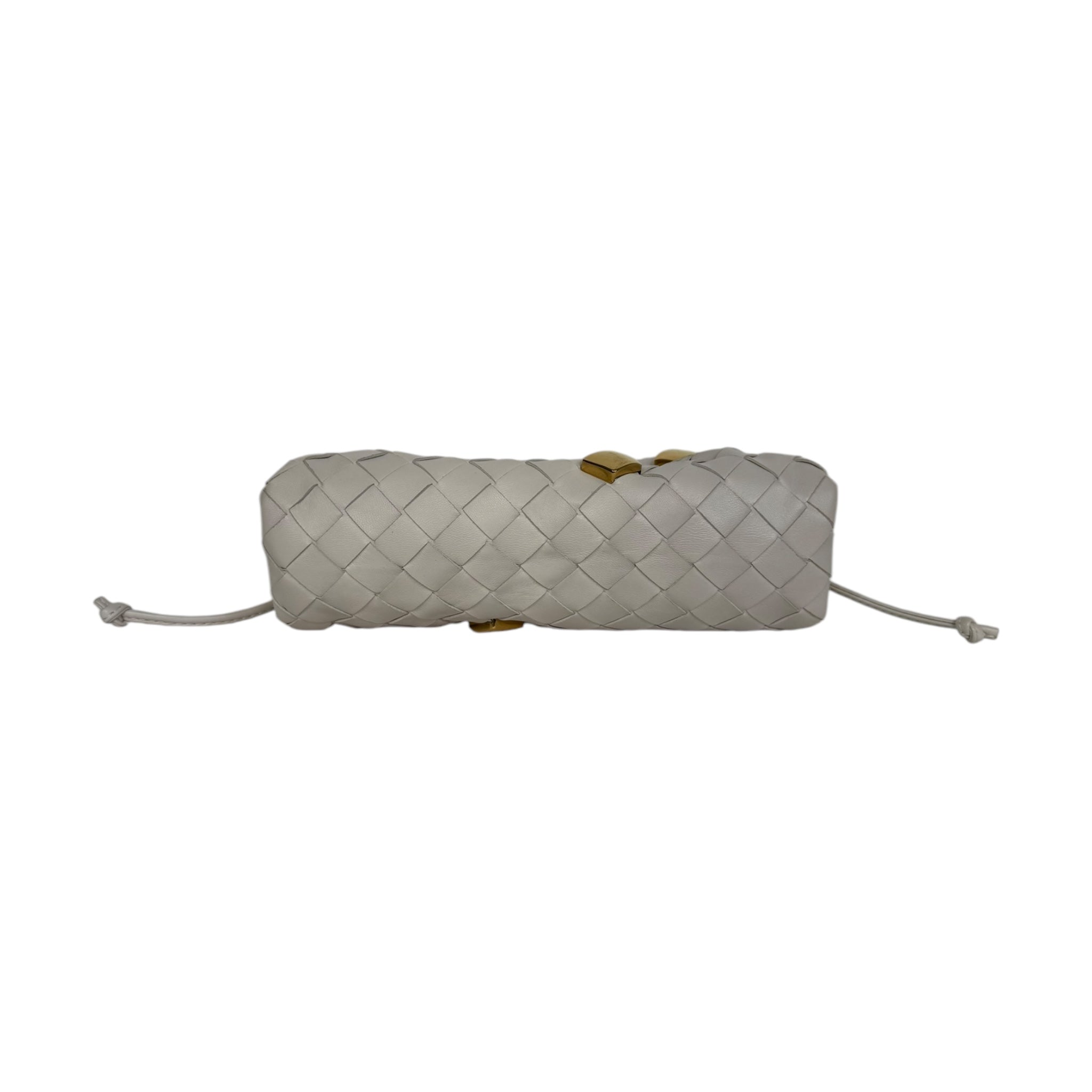 Bottega Veneta Mini Pouch Intrecciato Studded