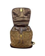 Chanel Vintage Suede & Leather Backpack