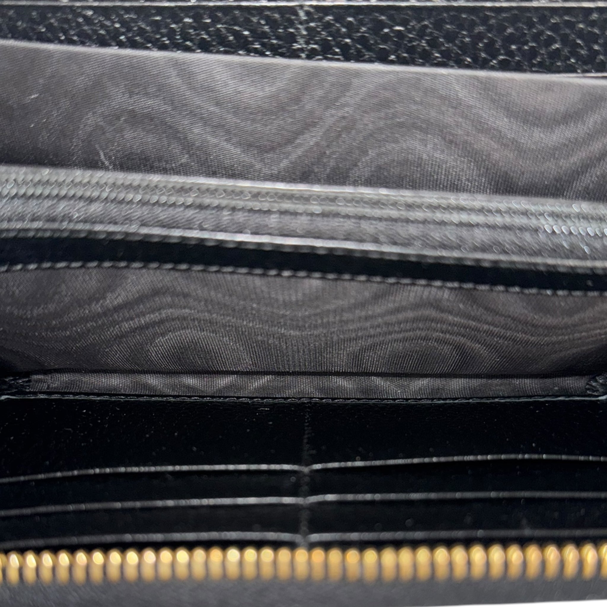 Gucci GG Marmont Bi-Color Zip-Around Wallet