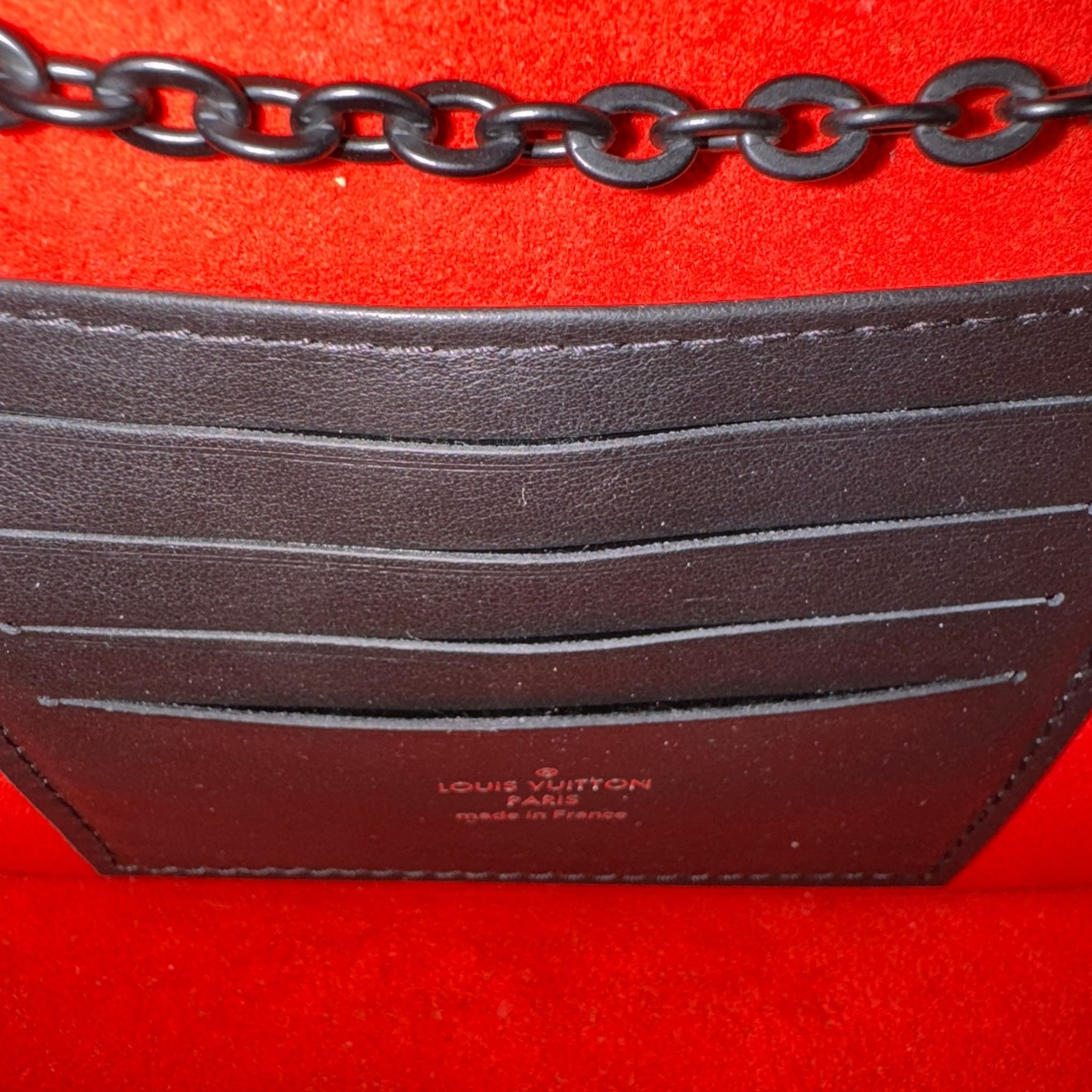 Louis Vuitton Lace Dauphine Chain Wallet