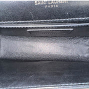 Saint Laurent Kate Suede Stone Bag