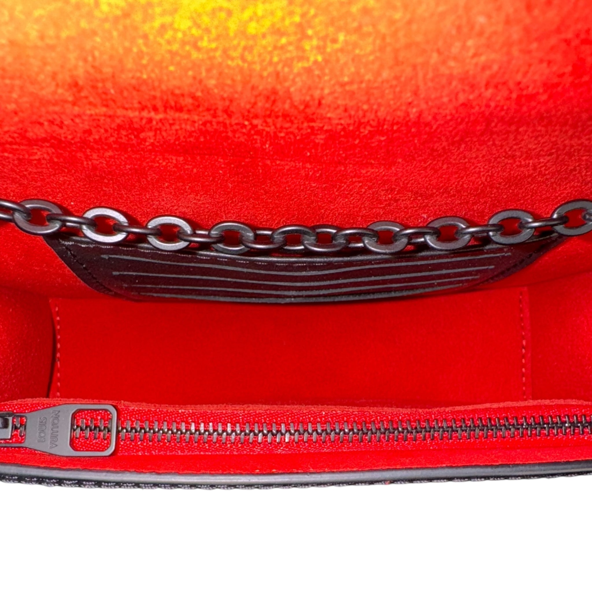 Louis Vuitton Lace Dauphine Chain Wallet