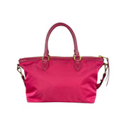 Prada Nylon and Leather Tote