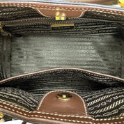 Prada Canvas Convertible Tote