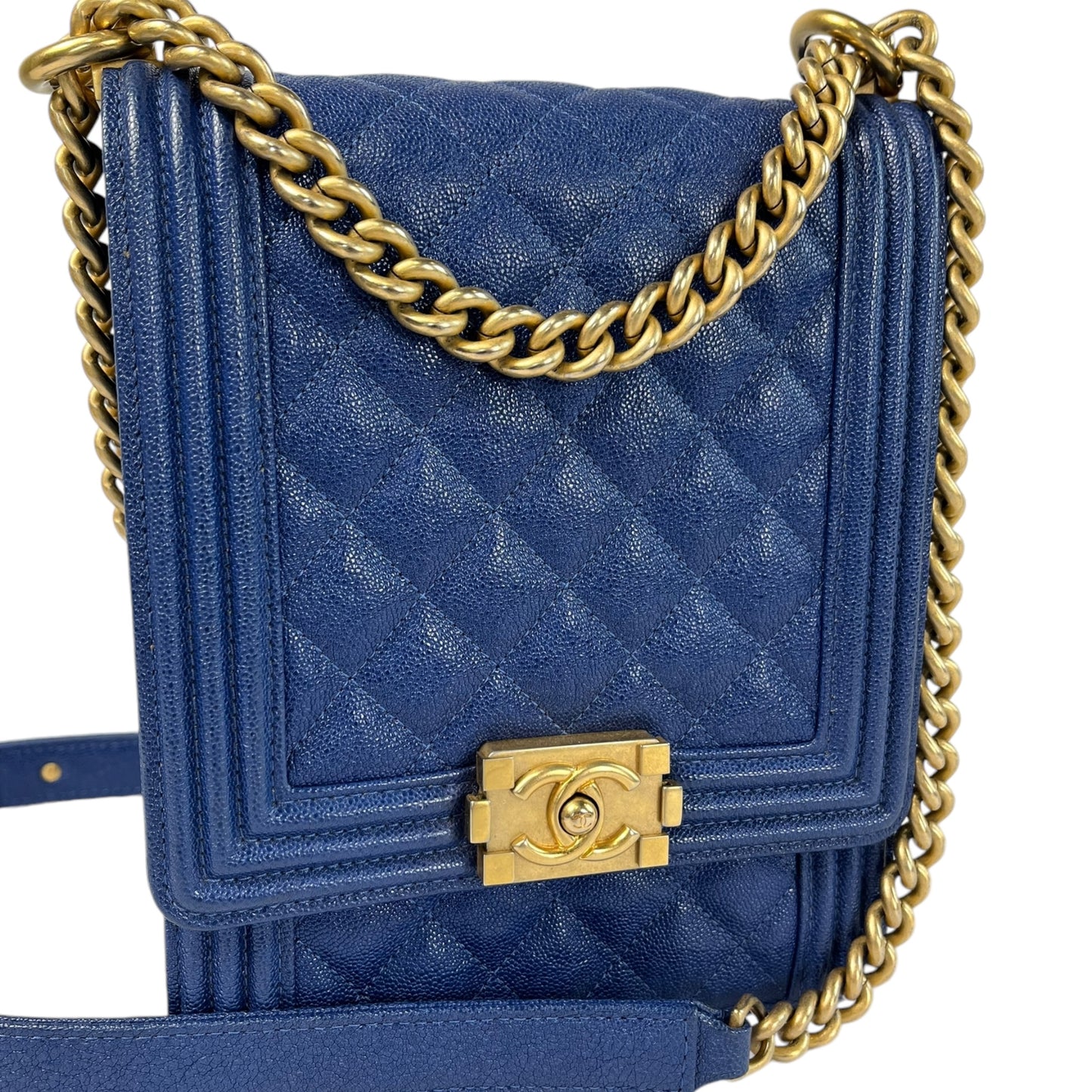 Chanel North South Boy Bag Small