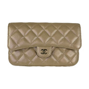 Chanel Iridescent Flap Phone Holder with Chain