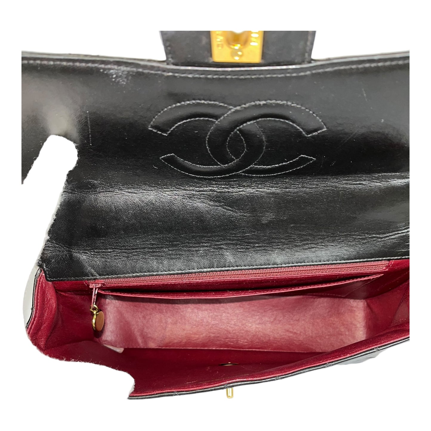 Chanel Vintage Twin Top Handle