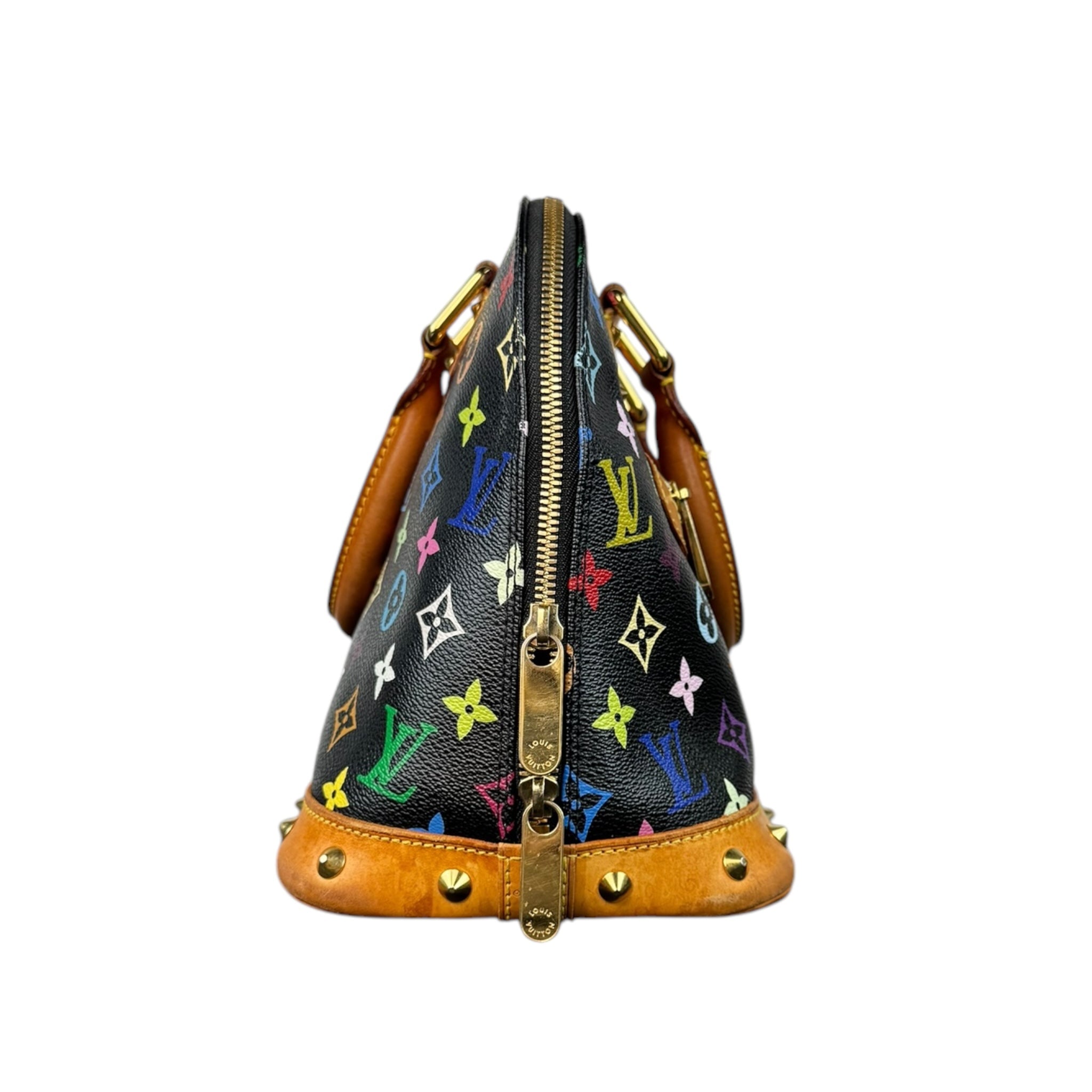 louis vuitton backpack multicolor studs Christopher Denim Monogram Tapestry Blue Autres Toiles Monogram which is secured with a drawstring and press stud She's here! There was a
