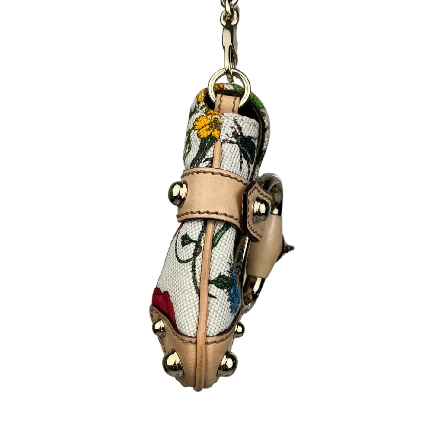 Gucci Canvas Floral Horsebit Clutch