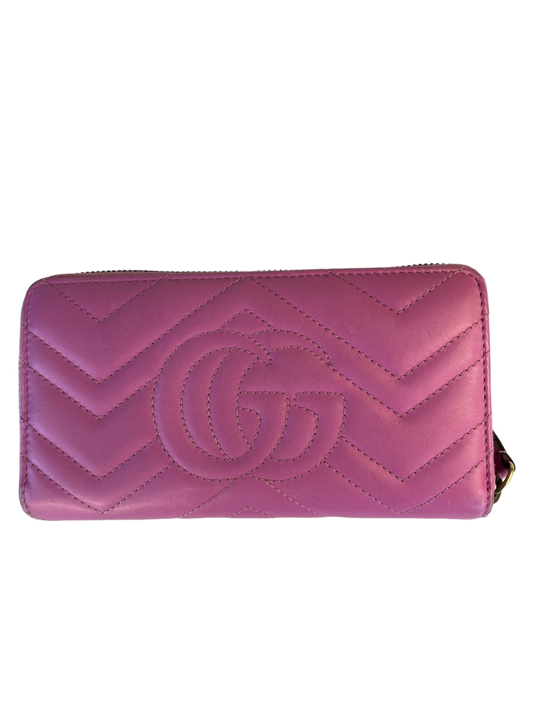 Gucci GG Marmont Zip Around Wallet