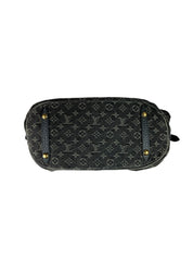 Louis Vuitton Black Monogram Mahina XL Denim
