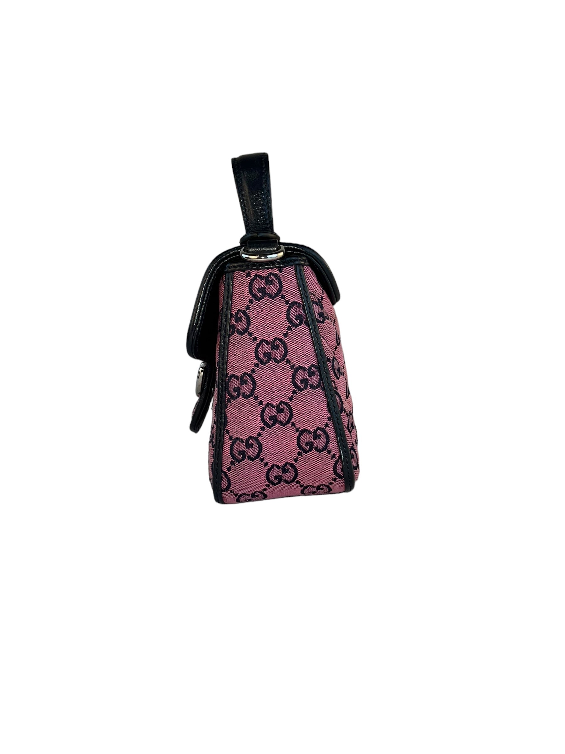 Gucci GG Mini Marmont Diagonal Top Handle Bag