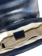 Gucci GG Mini Marmont Diagonal Top Handle Bag