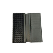 Bottega Veneta Slim Intrecciato Long Wallet