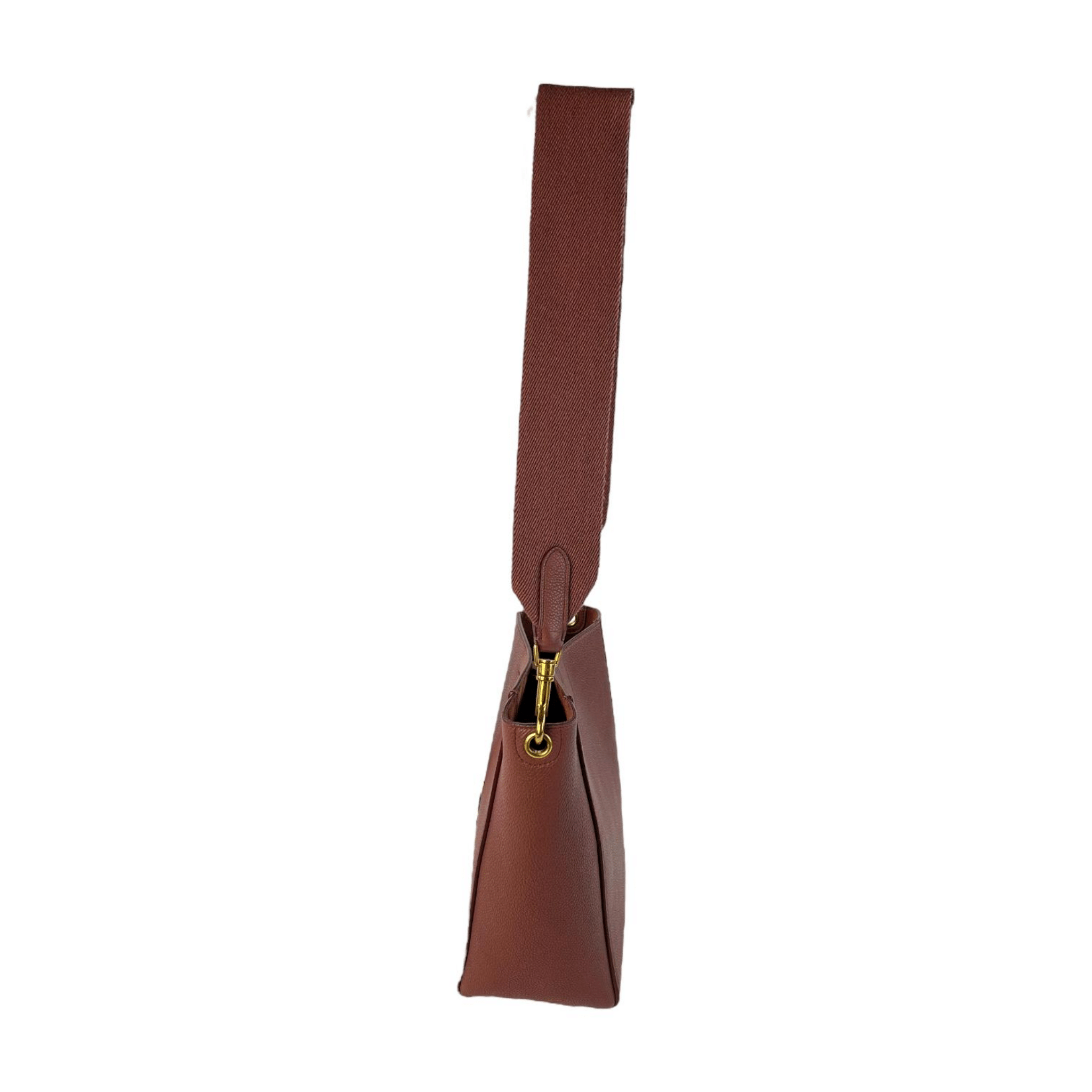 Celine Sangle Small Bucket Bag Wine