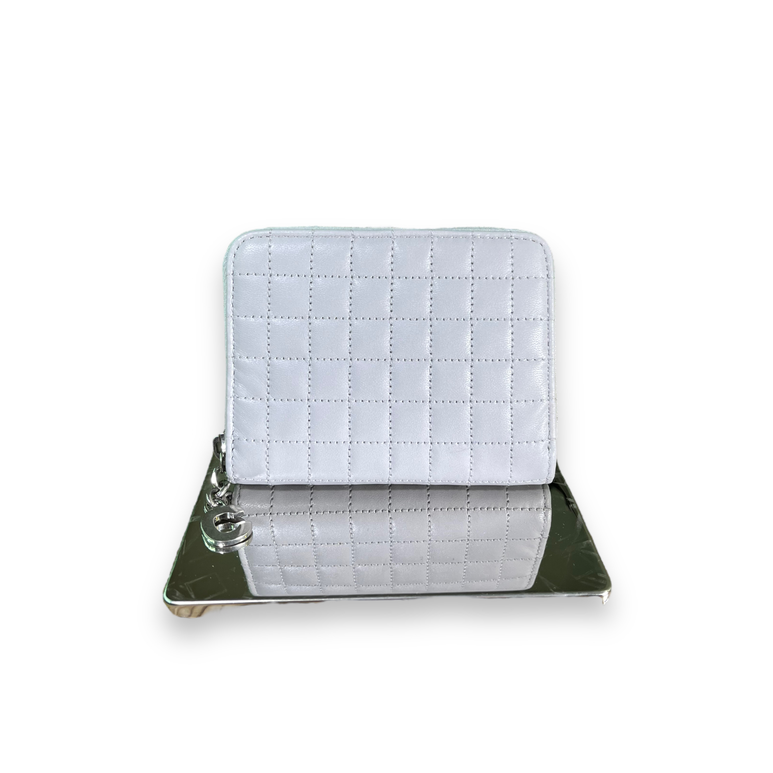Celine Quilted Zip Around Wallet