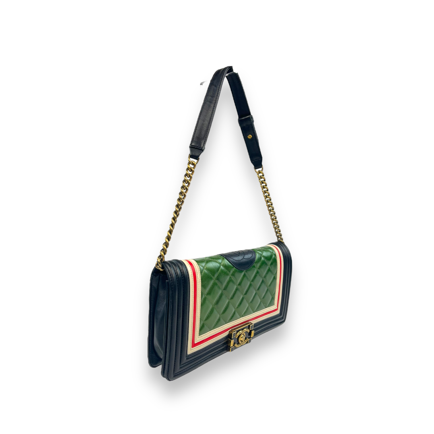 Chanel Crest Boy Flap Bag