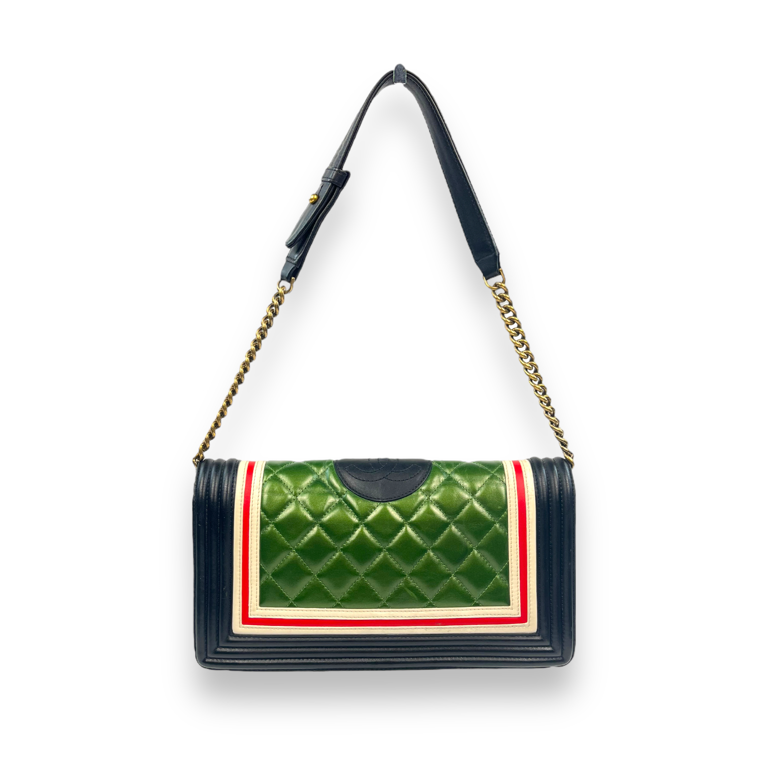 Chanel Crest Boy Flap Bag