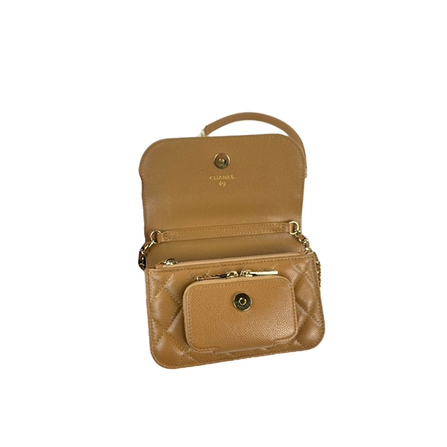 Chanel Small Business Affinity Caviar Flap