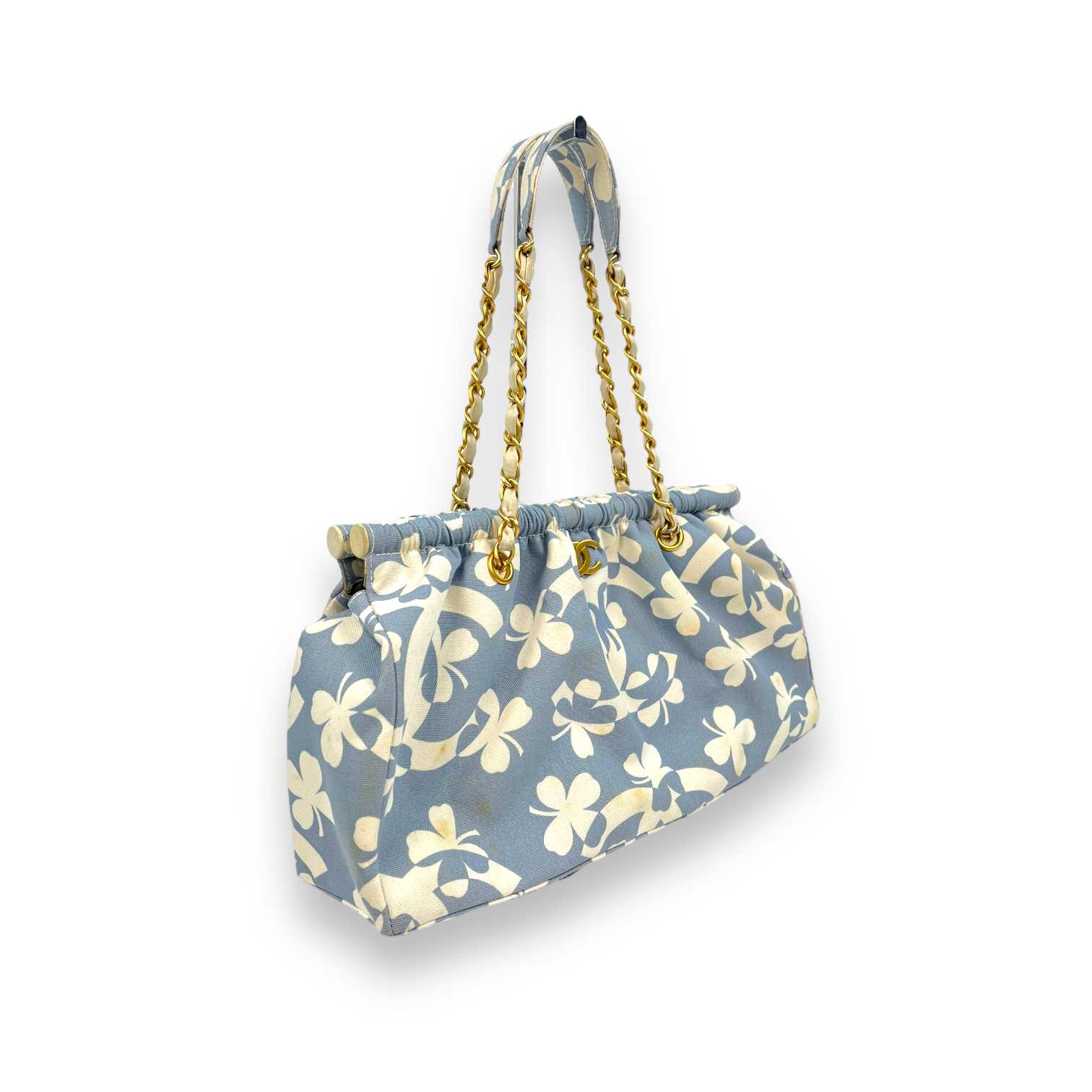 Vintage Chanel Clover Chain Tote