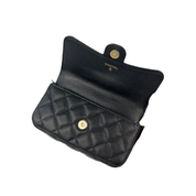 Chanel Caviar Phone Holder on Chain